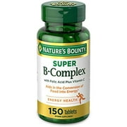 Natures Bounty Super B-Complex B-Complex Supplements، 150 Ct