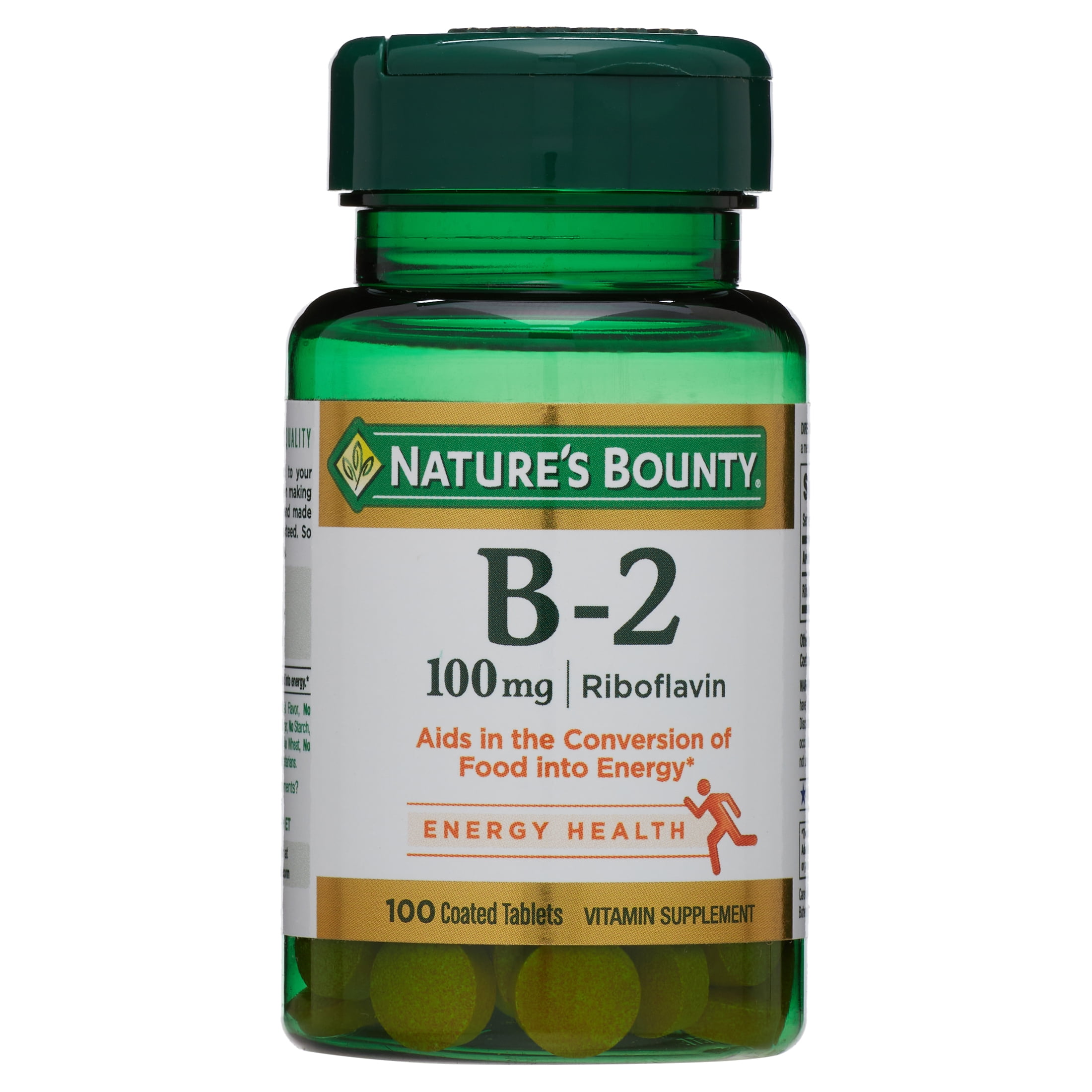 Nature's Bounty Vitamin B2 100 mg, 100 Ct