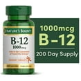 thumbnail interactive-video image 1 of Nature’s Bounty Vitamin B12 Tablets, 1000 Mcg, Vitamin Supplement, 200 Count, 1 of 9
