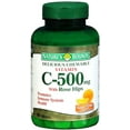 thumbnail image 1 of Nature's Bounty Vitamin C-500 mg with Rose Hips Chewable Natural Orange Flavor - 90 Tablets, Pack of 5, 1 of 1