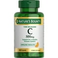 thumbnail image 1 of Nature's Bounty Vitamin C Time Release Capsules, 500 Mg, Vitamin Supplement, 100 Ct, 1 of 6