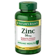 Nature's Bounty Zinc 50 mg - 400 Tablets