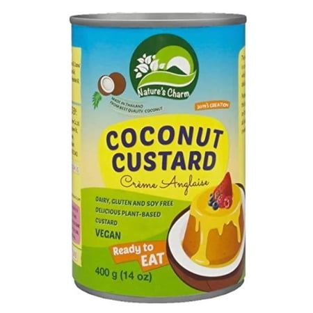 Nature's Charm Coconut Custard 14oz x 2pk