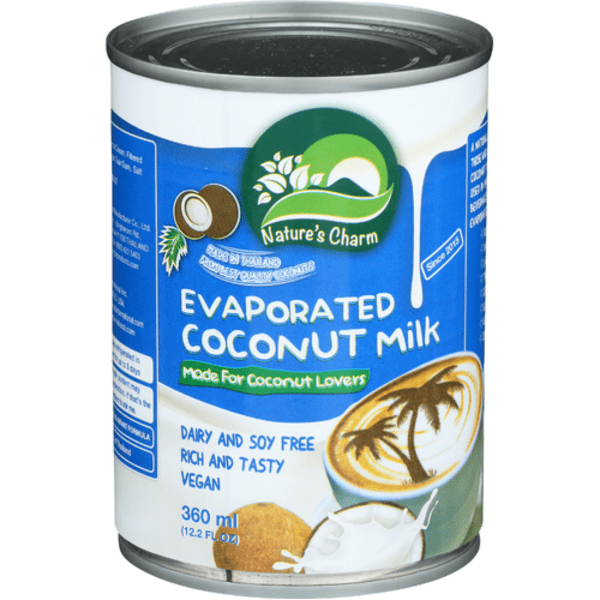 Nature's Charm Evaporated Coconut Milk 360 ml