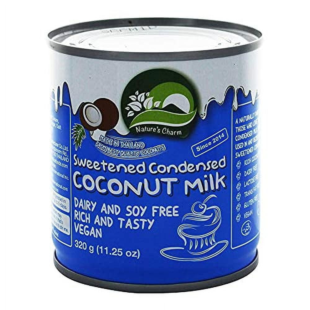 Nature's Charm Sweetned Condensed Coconut Milk, 11.25 Ounce. (Pack of 4)