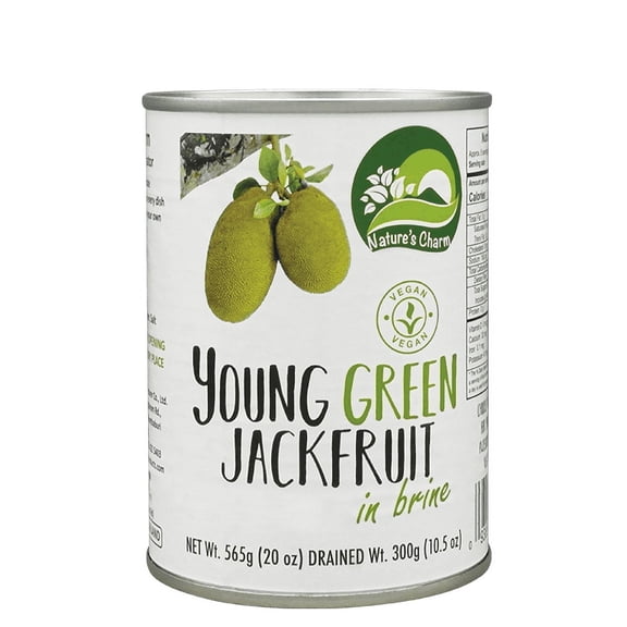 Nature's Charm Young Green Jackfruit In Brine 20 oz Pack of 3
