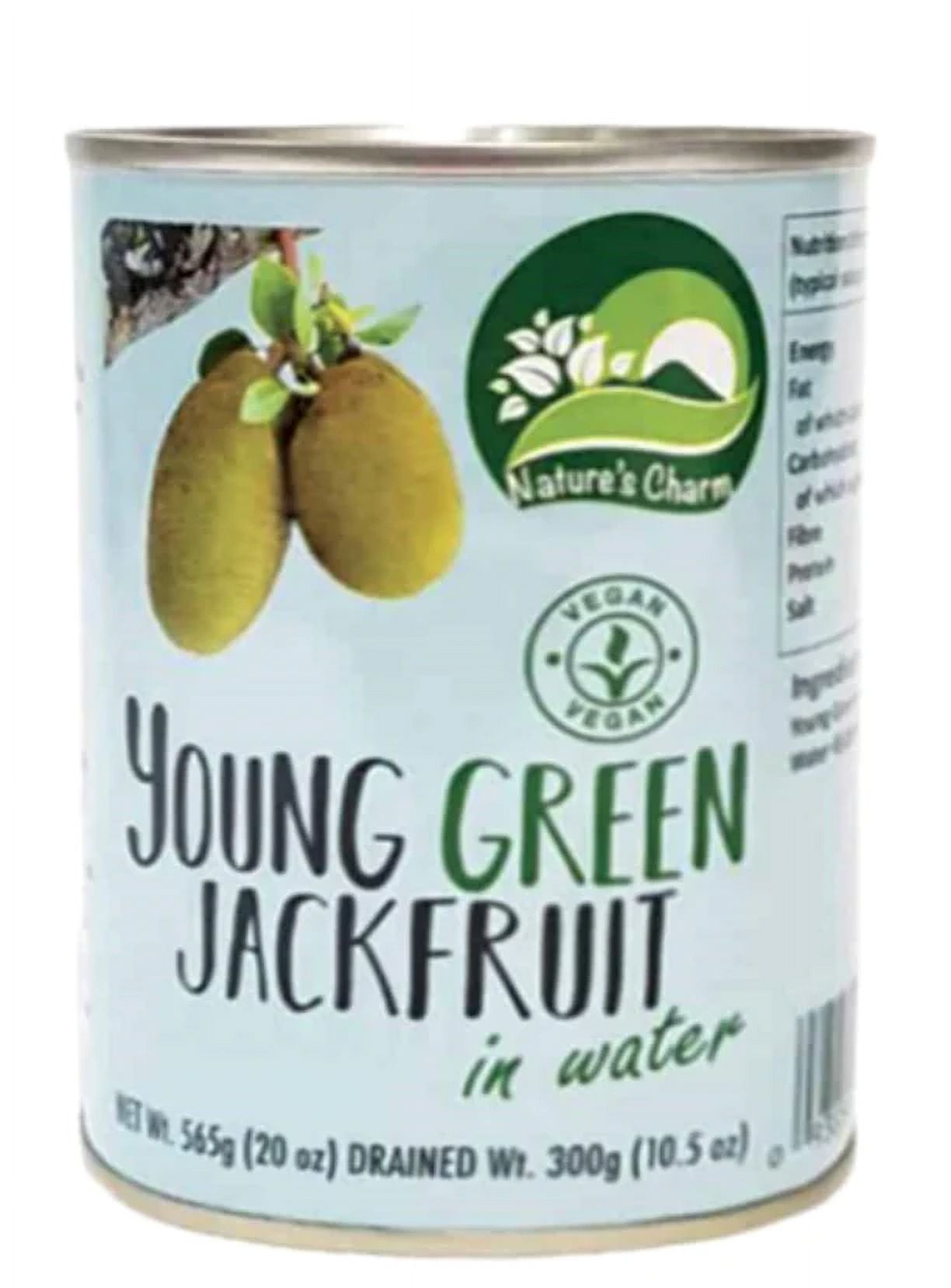 Nature's Charm Young green Jackfruit in Water 10.5oz (drained) x 3pk