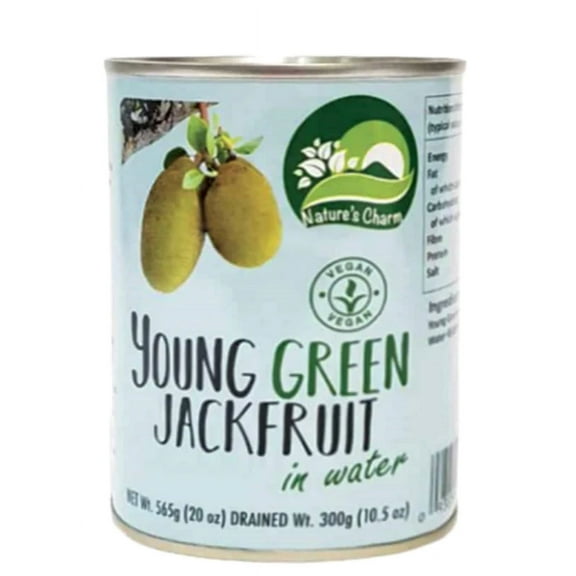 Nature's Charm Young green Jackfruit in Water 10.5oz (drained) x 3pk