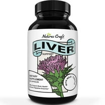 Nature's Craft Vegan Liver Support with Milk Thistle - 60 Capsules for Liver Health