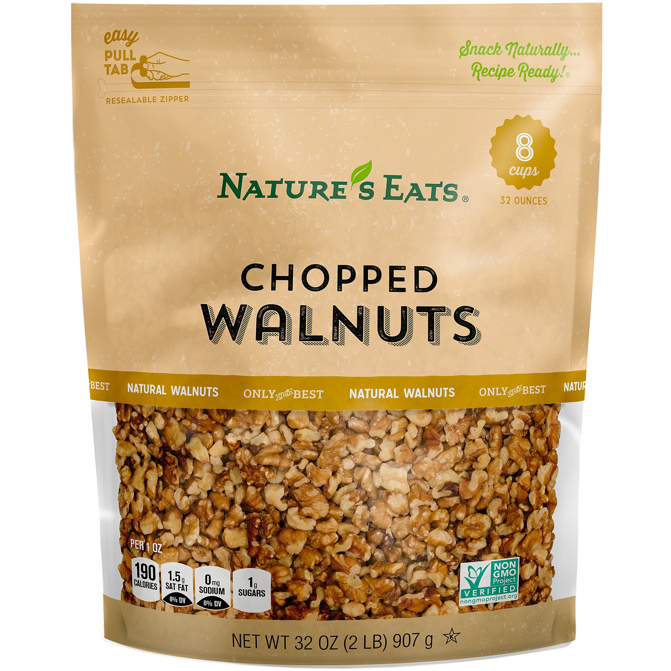 Nature's Eats Chopped Walnut, HP29&nbsp;32 Ounce