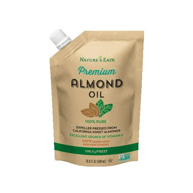 Nature's Eats Pure Almond Oil, 16.9 fl oz
