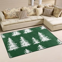 Nature's Evergreens Soft Polyester Area Rug 31''x20'', Non Slip, Memory Foam, Water Absorbent