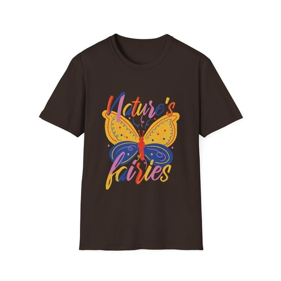 Nature's Fairies Butterfly Graphic Novelty T-shirt