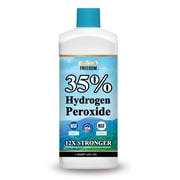 Natures Freedom 35% Hydrogen Peroxide, Food Grade H2O2 and Purified Water Only, 32 Fl Oz