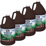 Natures Freedom 6% Hydrogen Peroxide Concentrate, Food Grade Household Cleaner, 4 Gallons