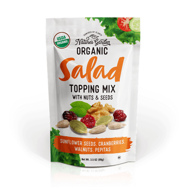 Nature's Garden Organic Seeds Salad Topping, 3.5 oz