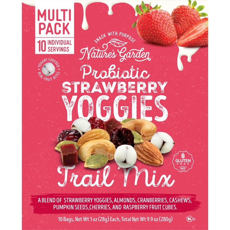 Probiotic Strawberry Yoggies Trail Mix 10ct - Walmart.com
