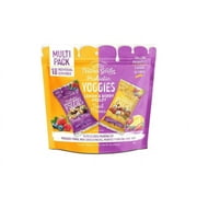 Nature's Garden Probiotic Yoggies Lemon-Berry and Berry Medley Trail Mix 18 Bags of 1 oz each, Yogurt Covered Fruits,High Fiber, Real Fruit Pieces, No Artificial Ingredients, Healthy Snack for Adults