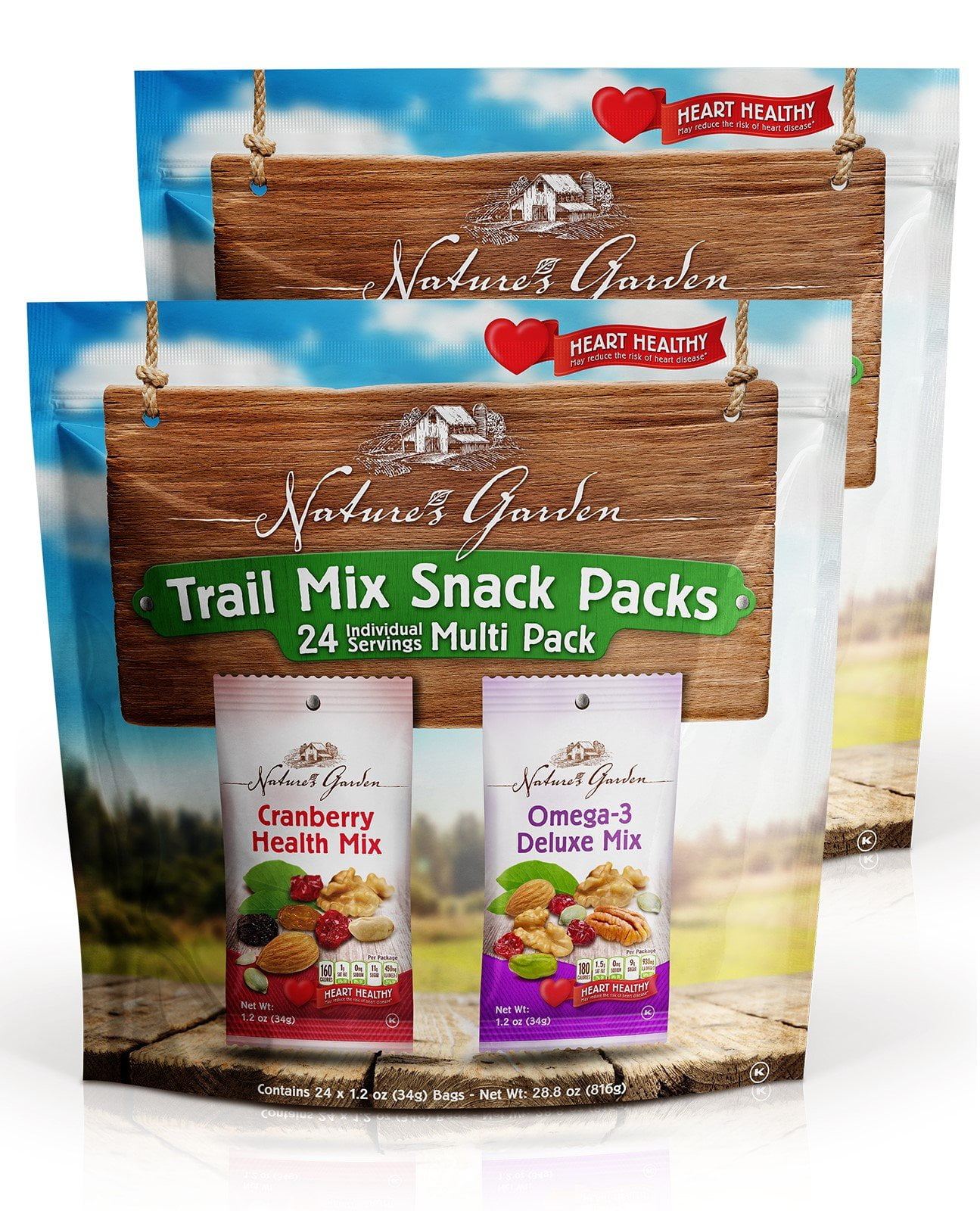 Nature's Garden Trail Mix Snack Packs