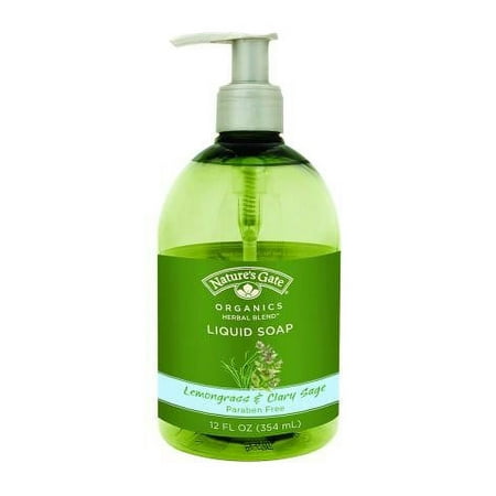 Nature's Gate Liquid Hand Soap, Lemongrass & Clary Sage, 12 Fl Oz