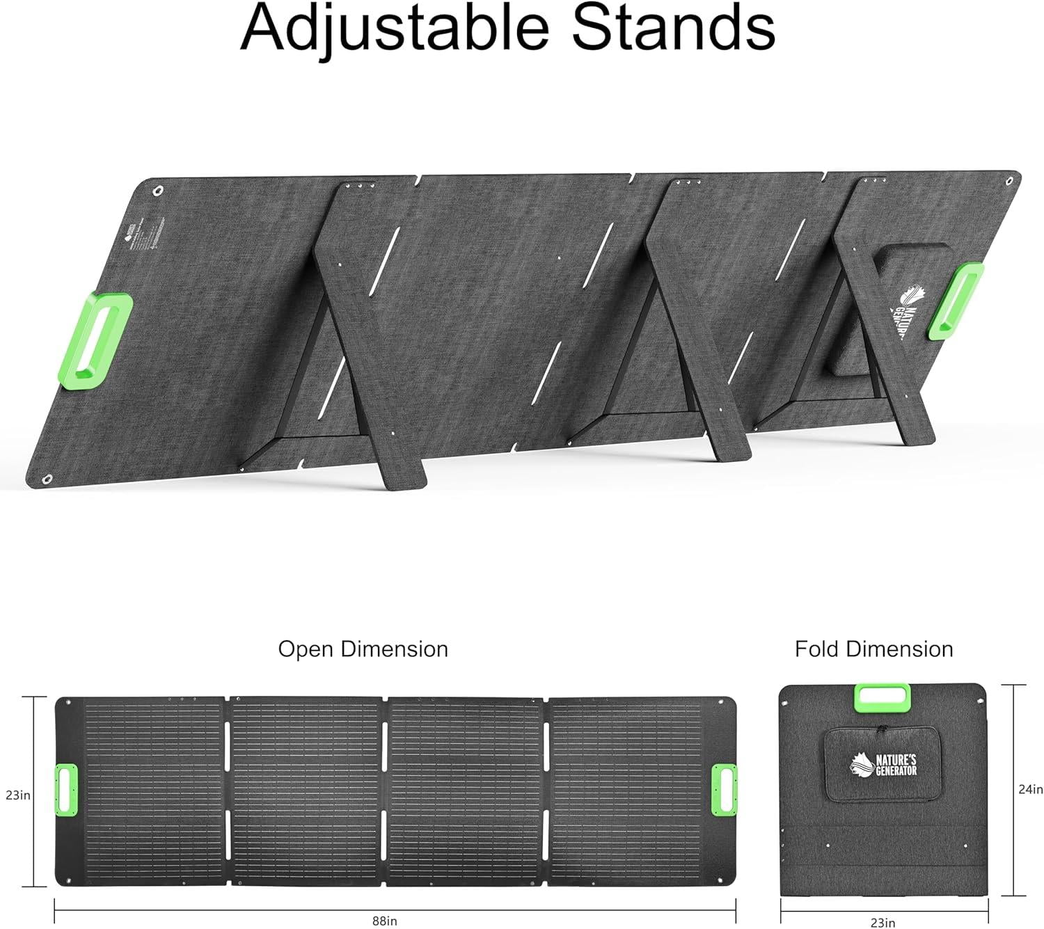 Nature's Generator 200W Folding Solar Panel