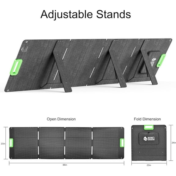 Nature's Generator 200W Folding Solar Panel