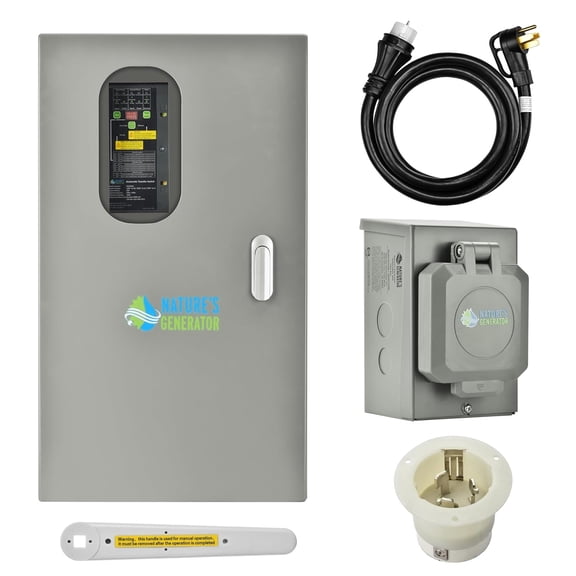Nature's Generator Automatic 50A Transfer Switch 120/240V Power Transfer Kit