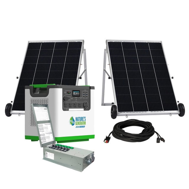 Nature's Generator Lithium 3600 Gold PE,1 x Lithium 3600W Generator+ 2x ...