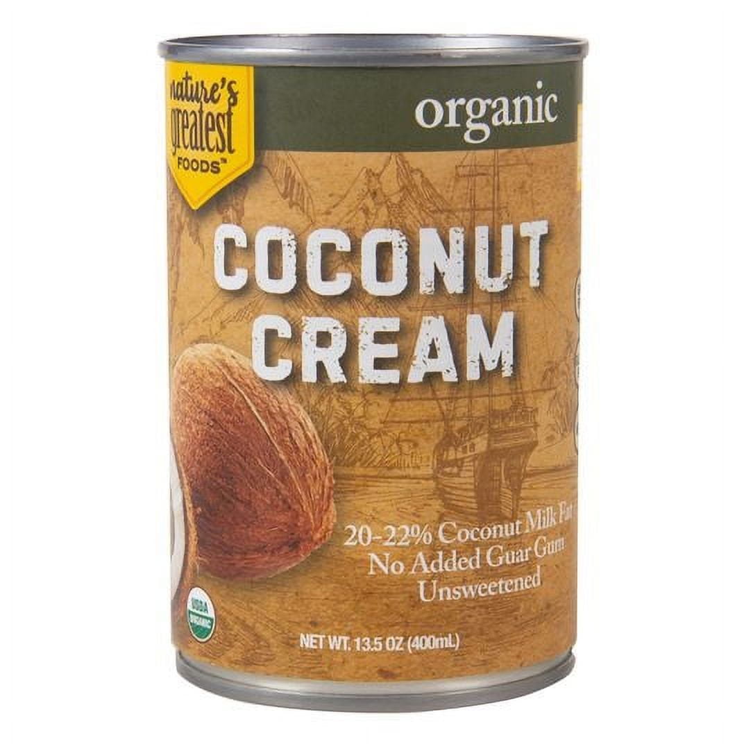 Nature's Greatest Foods Coconut Cream, Organic13.5 oz