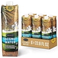 thumbnail image 1 of Nature's Greatest Foods No Sugar Organic Coconut Water 6 Count 33.8 oz, 1 of 7