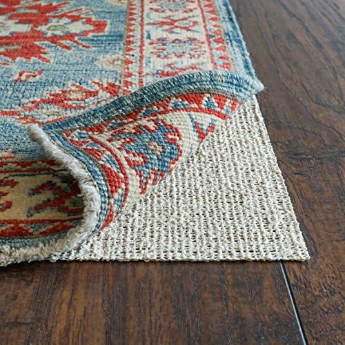 LOCHAS Felt and Natural Rubber Stay in Place Slip Resistant Rug Pad, 1/8”  Thick, 5x7 FT Protective Padding for Under Area Rugs, Cushioned Gripper  Pads, Carpet Runners, Hardwood Floors Protection