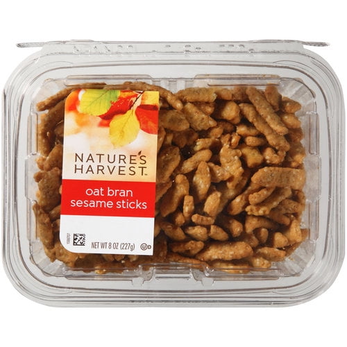 Nature's Harvest Oat Bran Sesame Sticks, 8 oz