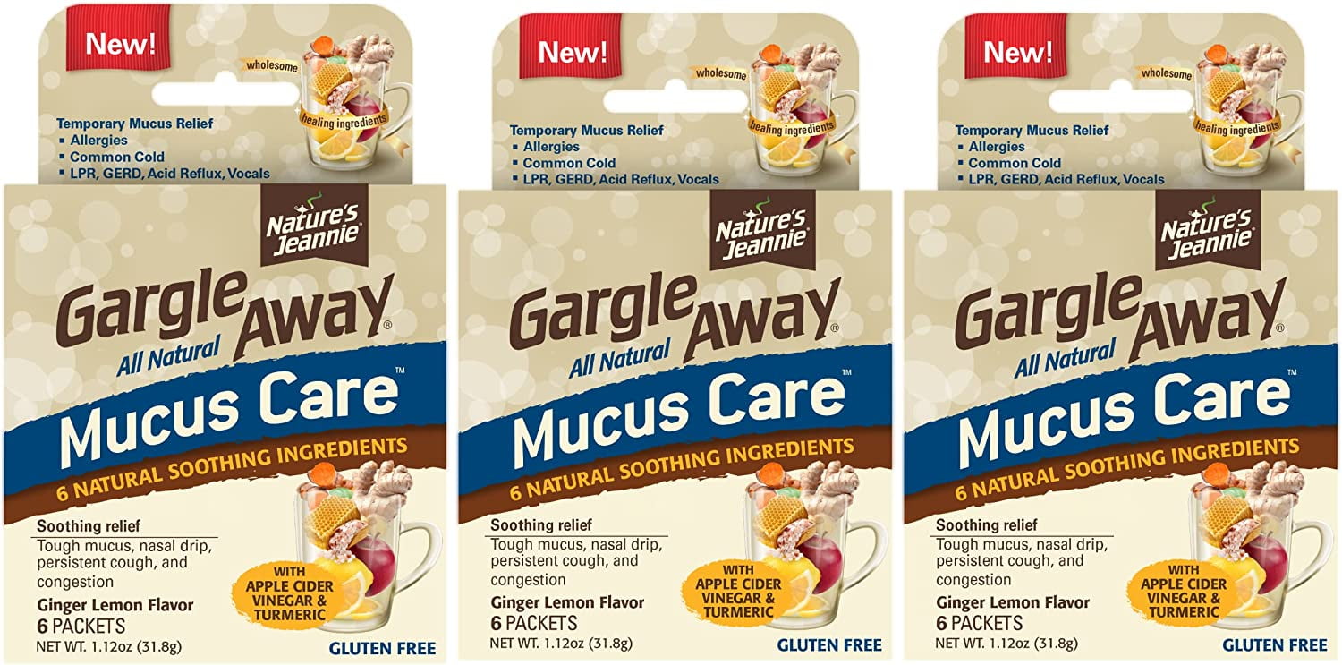 Nature's Jeannie All Natural Mucus Care Soothes Mucus, Post Nasal Drip