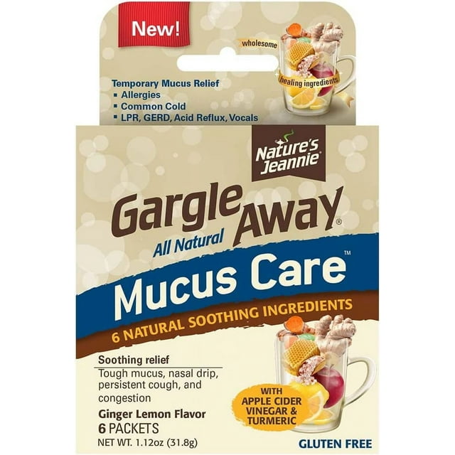 Nature's Jeannie Gargle Away All Natural Mucus Care Soothing Mucus