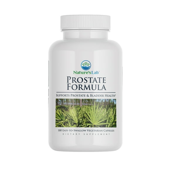 Nature's Lab Prostate Formula - Supports Prostate and Bladder Health - 180 Capsules