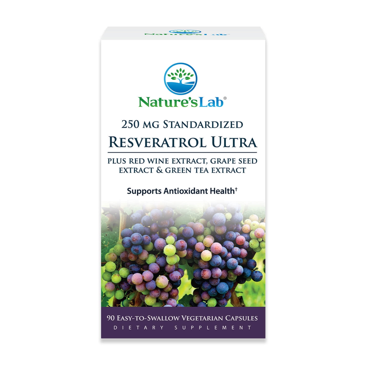 Nature's Lab Resveratrol Ultra 90 Count (3 Month Supply