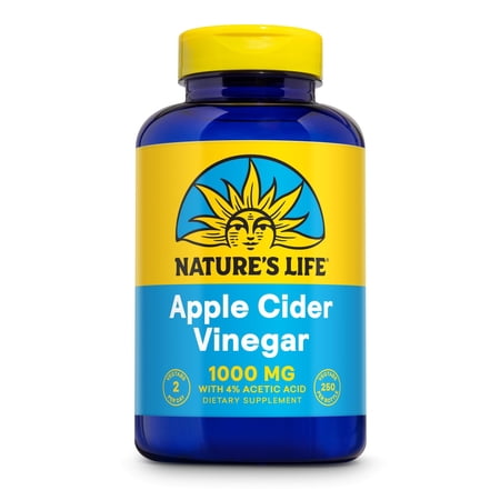 Nature's Life - Apple Cider Vinegar 1000 mg. - 250 Tablets