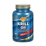 Natures Life Krill Oil 1000mg, Ultra Potent Mini Softgels | Immune, Heart, Joint Support with Omega-3s | 90ct, 45 Serv.