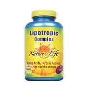 Natures Life Lipotropic Complex | Comprehensive Support for Healthy Liver Function | With Choline & Inositol | Non-GMO | 180 Vegetarian Tablets