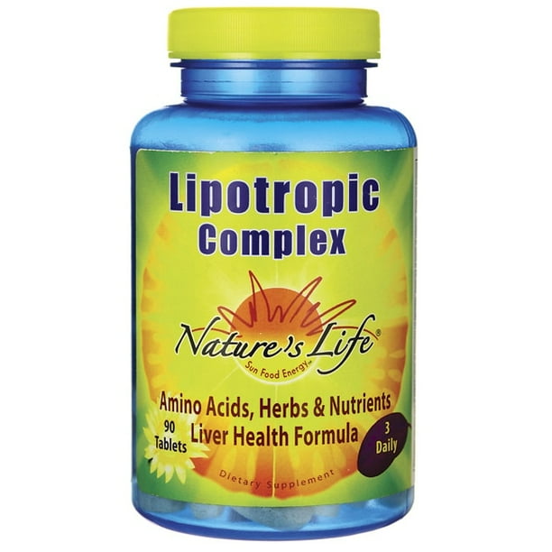 Nature's Life Lipotropic Complex Comprehensive Support for Healthy