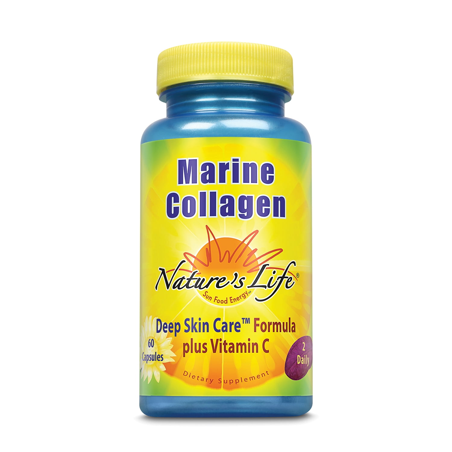 Natures Life Marine Collagen Deep Skin Care Formula Plus Vitamin C