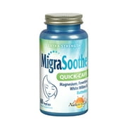 Natures Life MigraSoothe Quick-Caps | Extra Strength Formula with Magnesium, Feverfew, White Willow | 60ct, 30 Serv.