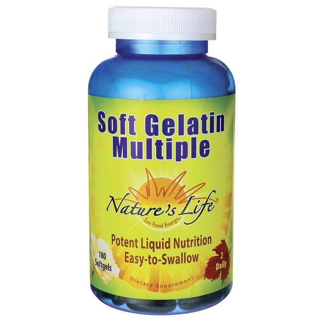 Nature's Life Soft Gelatin Multiple Complete Daily Multivitamin