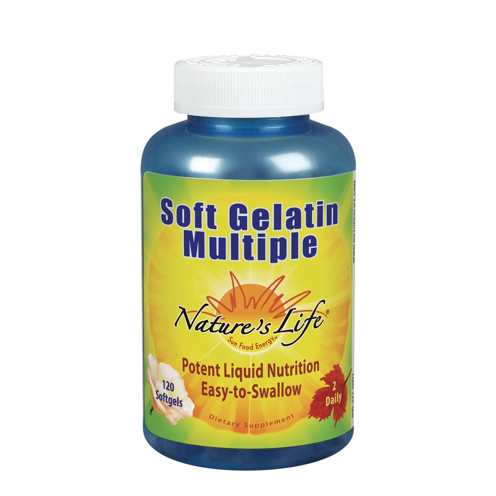 Natures Life Soft Gelatin Multiple