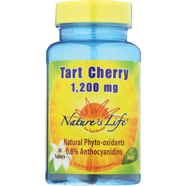 Nature's Life Tart Cherry 1200mg Uric Acid Cleanse For Joint Comfort