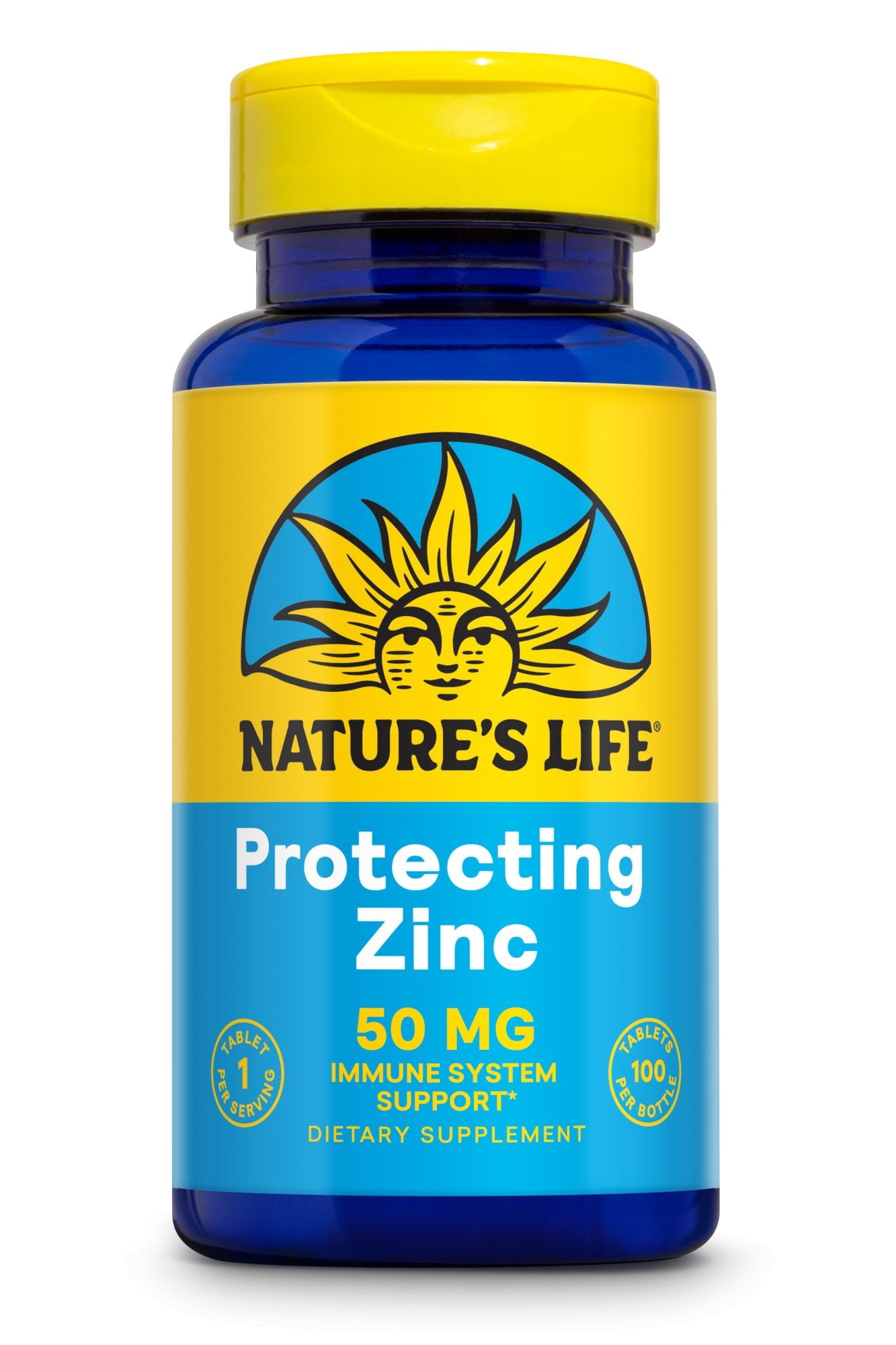 Nature's Life Zinc 50 mg. 100 Tablets