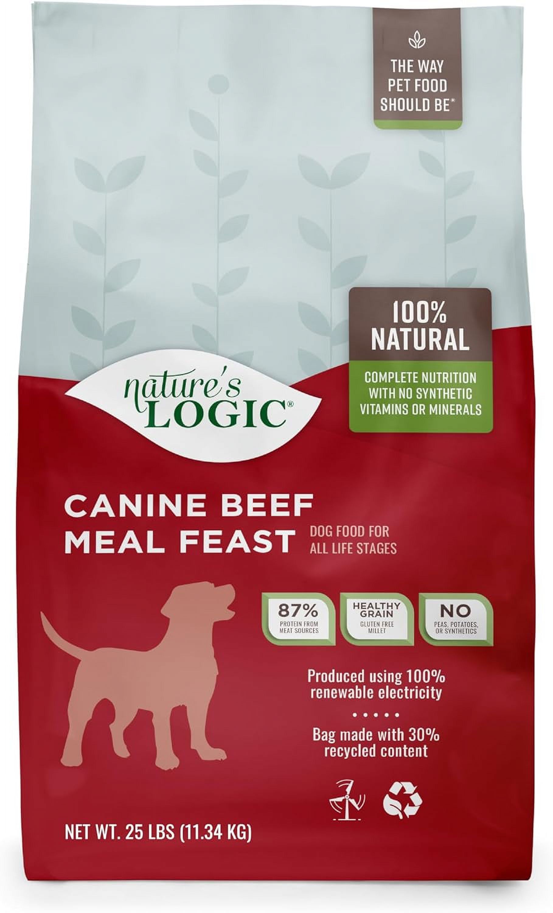 Nature's Logic Canine Beef Meal Feast
