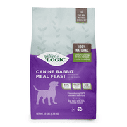 Natures Logic Canine Rabbit Meal Feast Dry Dog Food, All Lifestages, 13 lbs