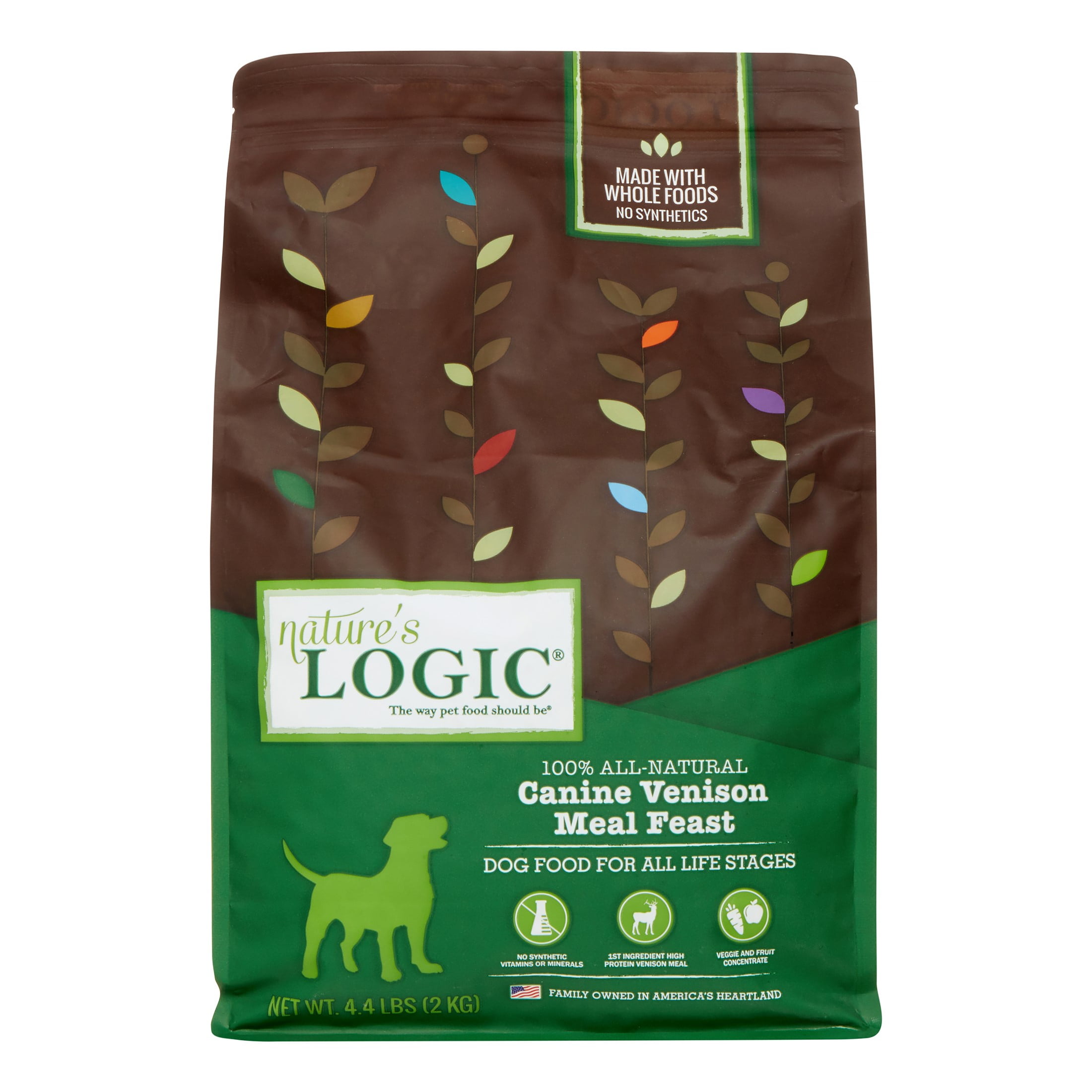 Nature's Logic Venison Meal Feast Dry Dog Food, 4.4 Lb