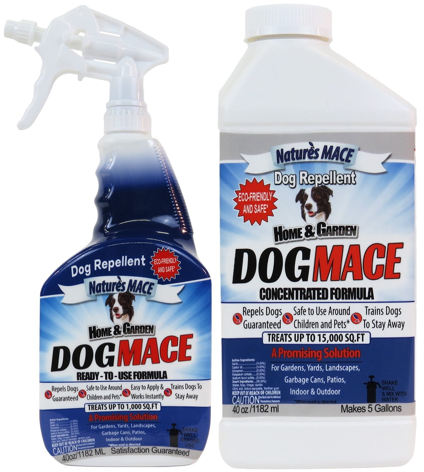 Nature's MACE Dog MACE 40oz ReadytoUse Spray, Plus Concentrate Treats